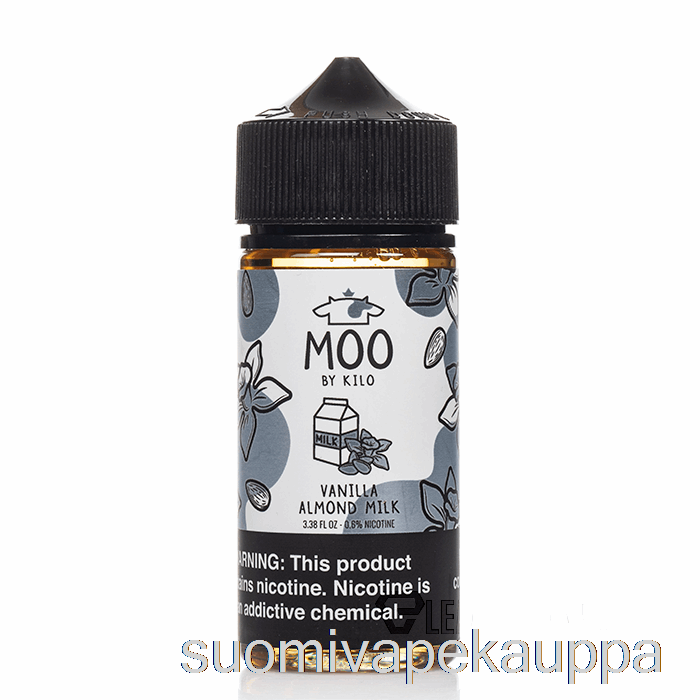 Vape Kauppa Vanilja Mantelimaito - Moo E-nesteet - 100ml 0mg